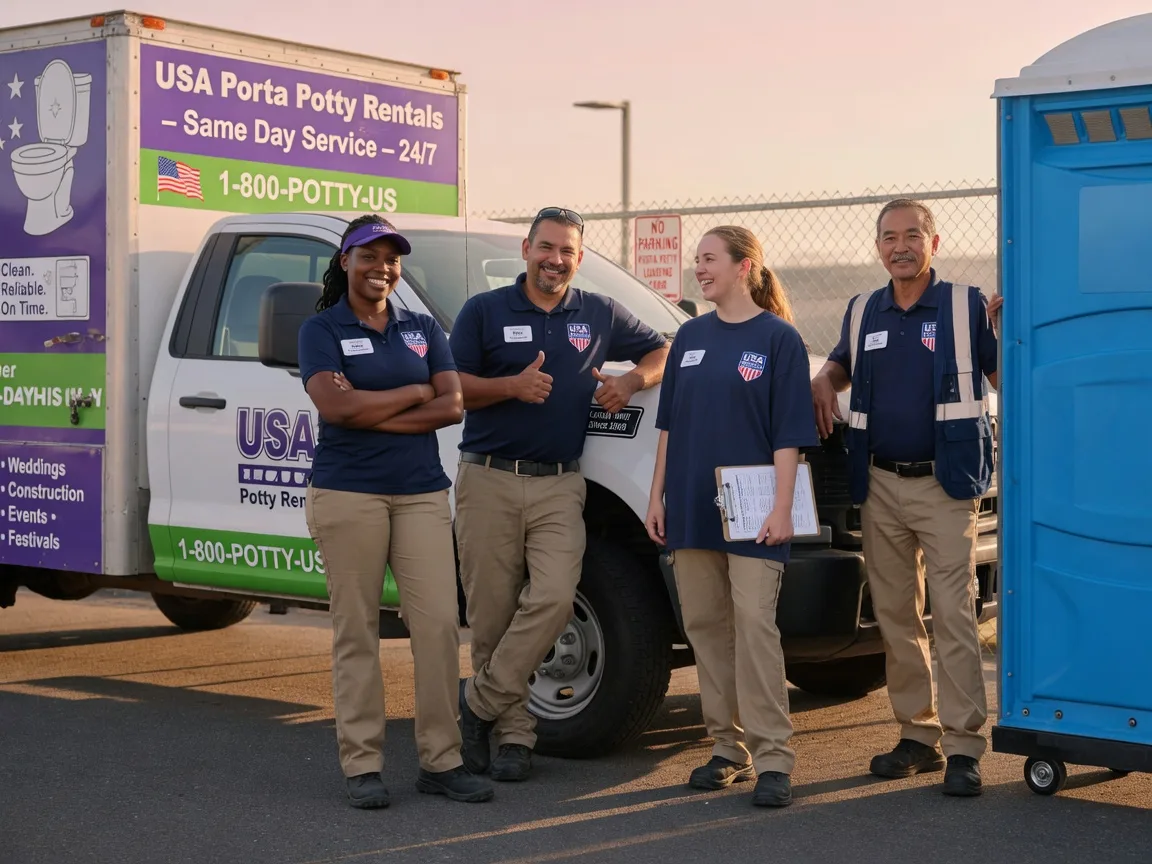 Porta Potty Rental company in Foothill Ranch, CA